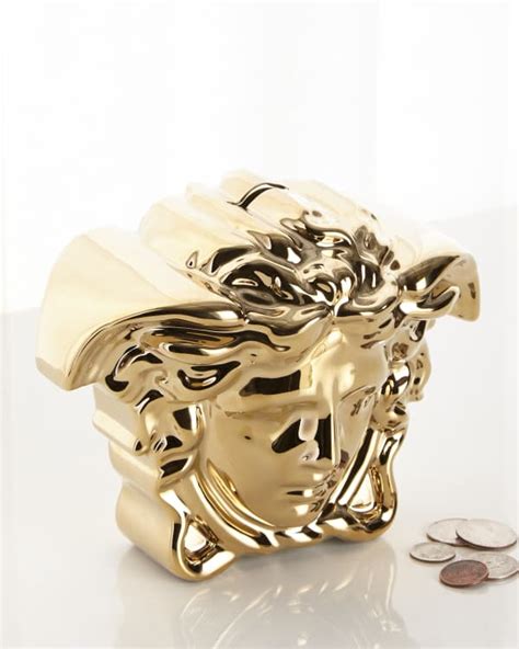 versace break the bank|Versace Medusa Break The Bank Money Box .